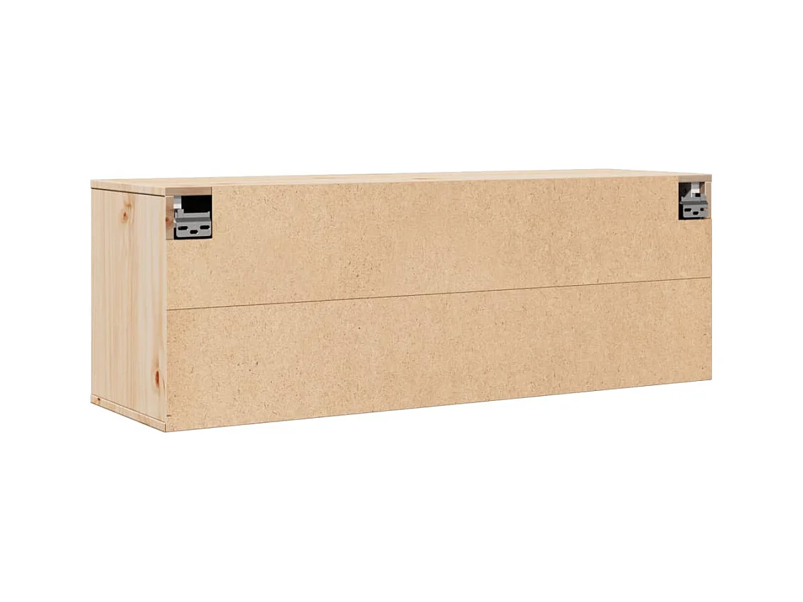 Armoire murale 100x30x35 cm Bois de pin massif
