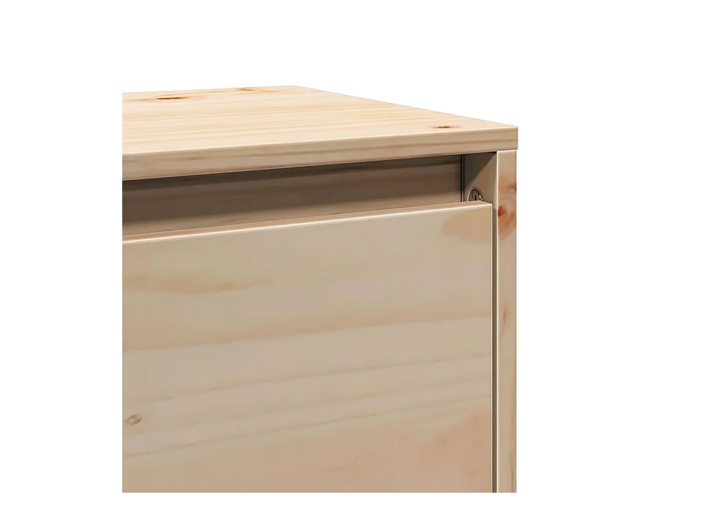 Armoire murale 100x30x35 cm Bois de pin massif