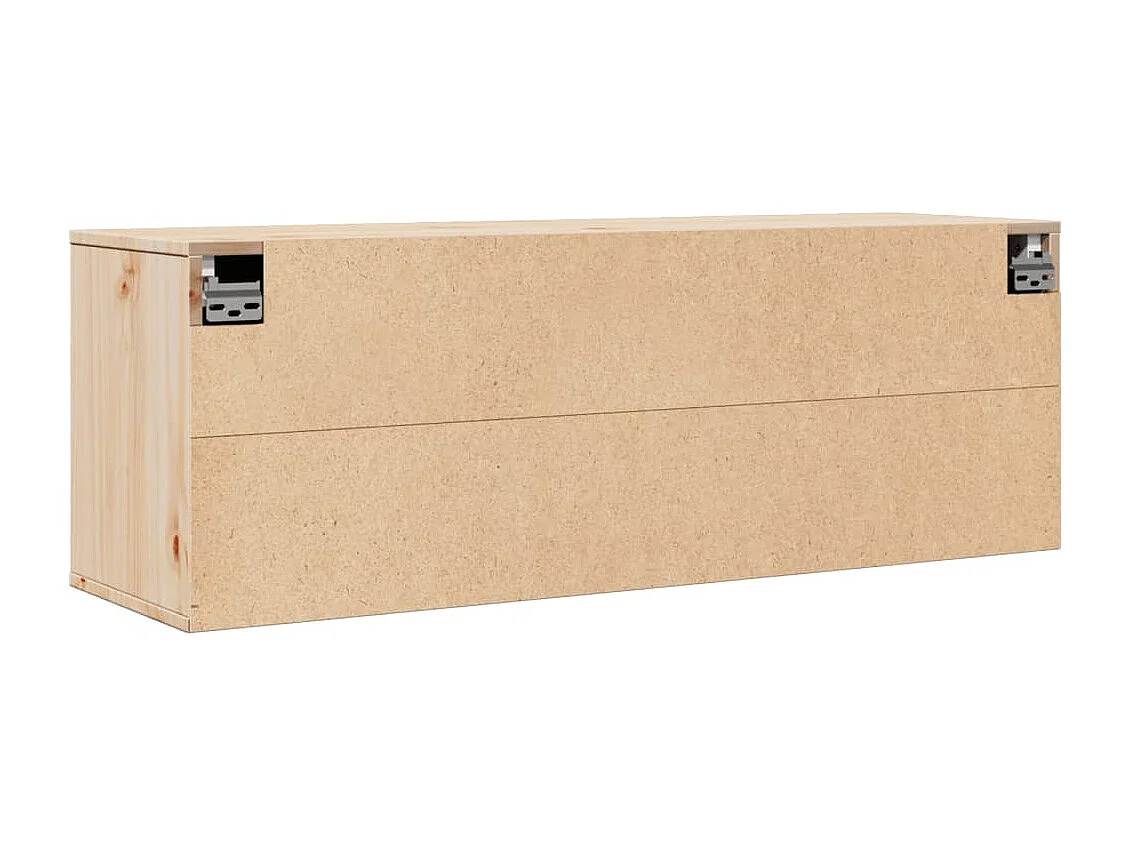 Armoire murale 100x30x35 cm Bois de pin massif