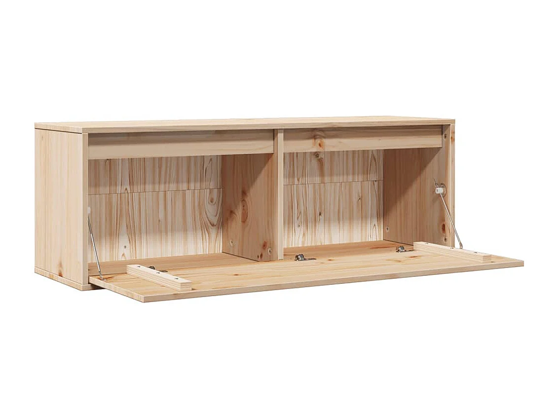 Armoire murale 100x30x35 cm Bois de pin massif