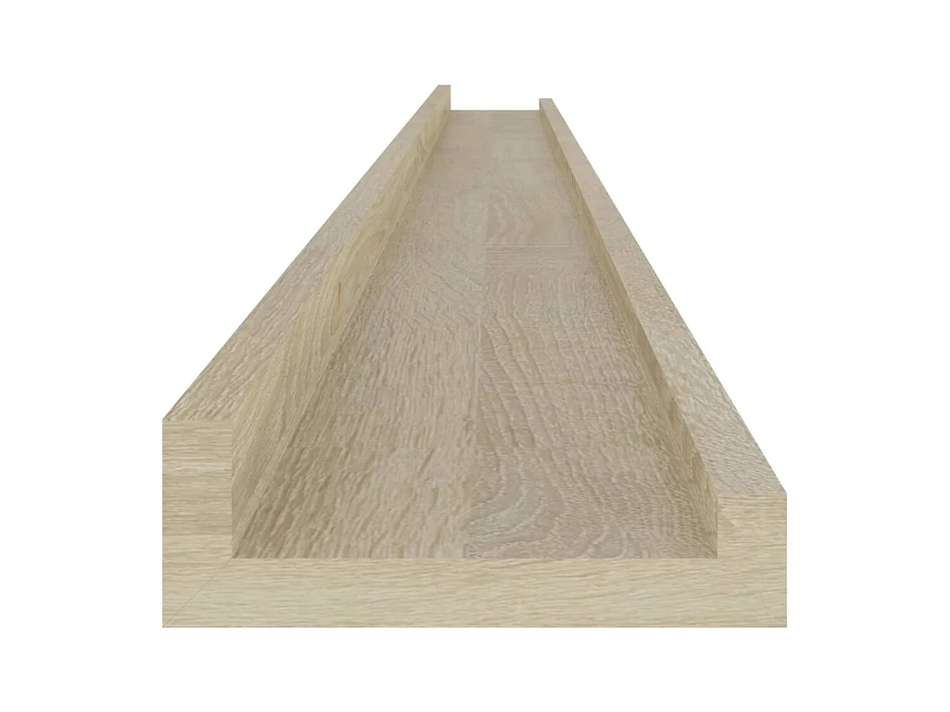 Étagères murales 2 pcs chêne sonoma 115x9x3 cm