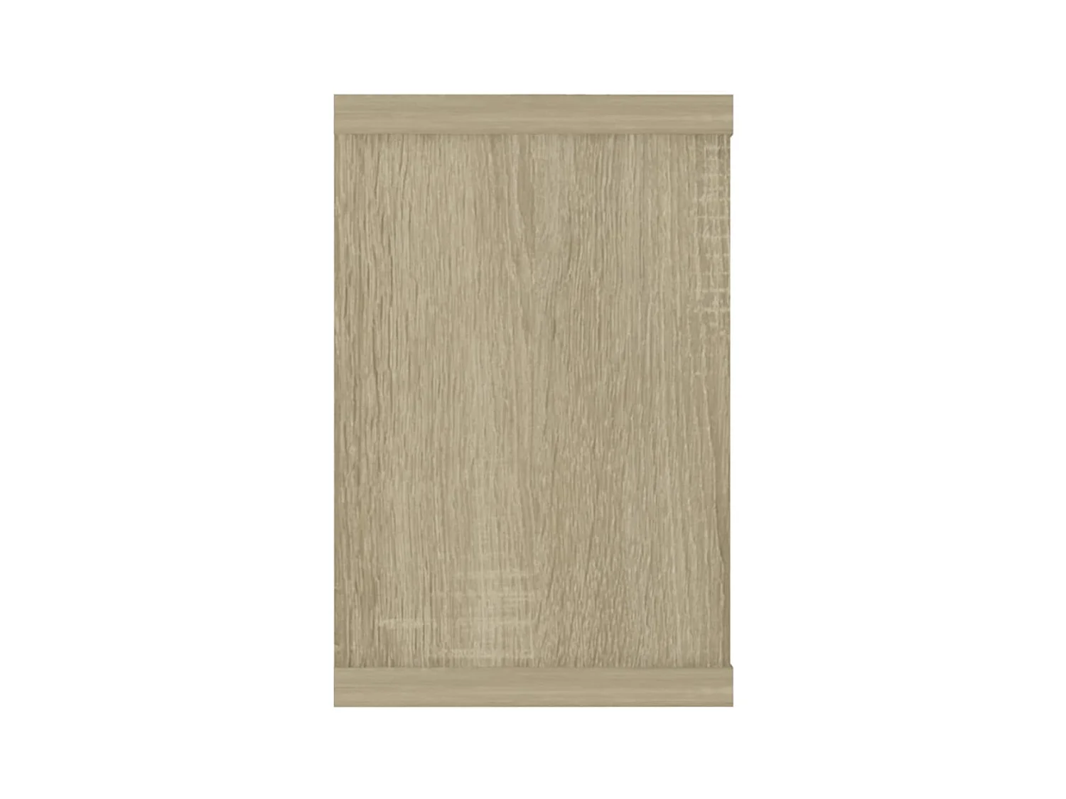 Étagères murales cube 2 pcs Chêne sonoma Bois d’ingénierie