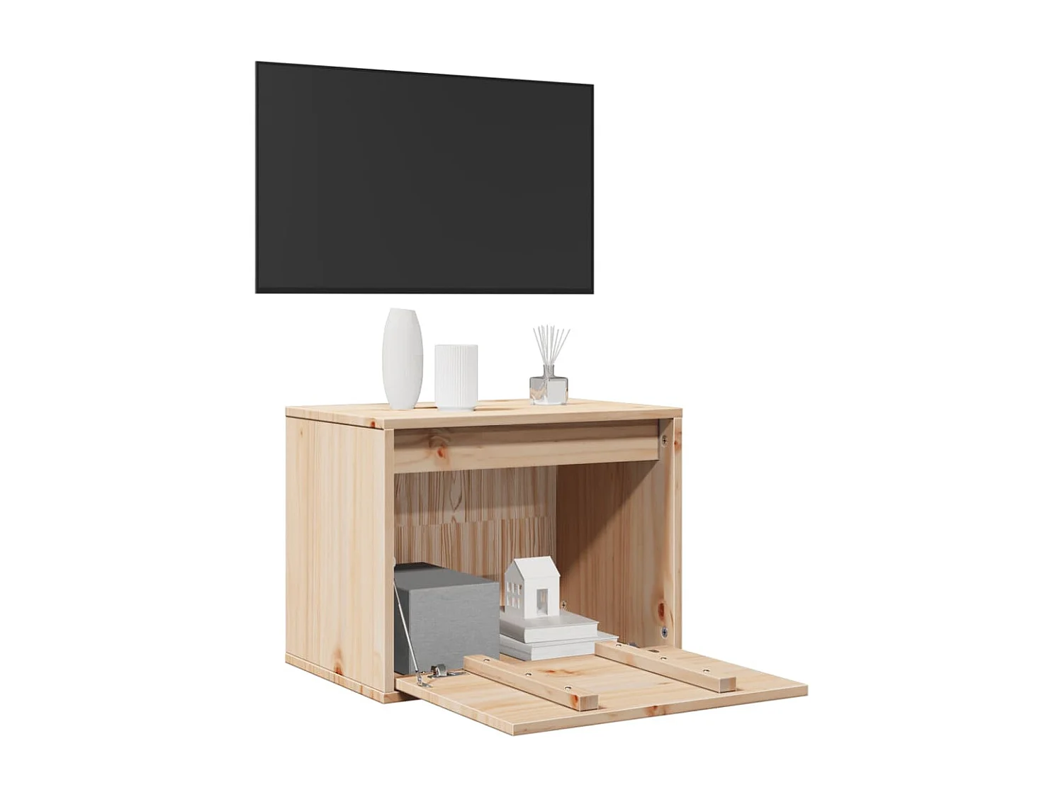 Armoire murale 45x30x35 cm Bois de pin massif