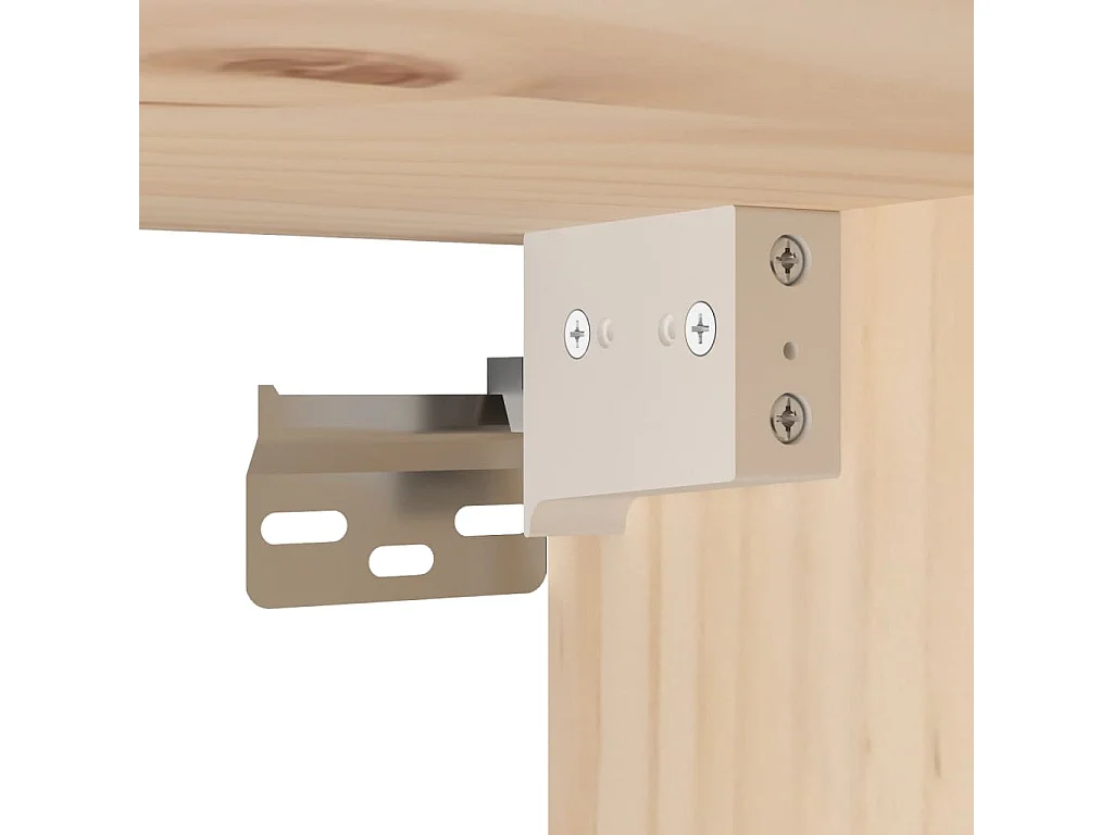 Armoire murale 45x30x35 cm Bois de pin massif