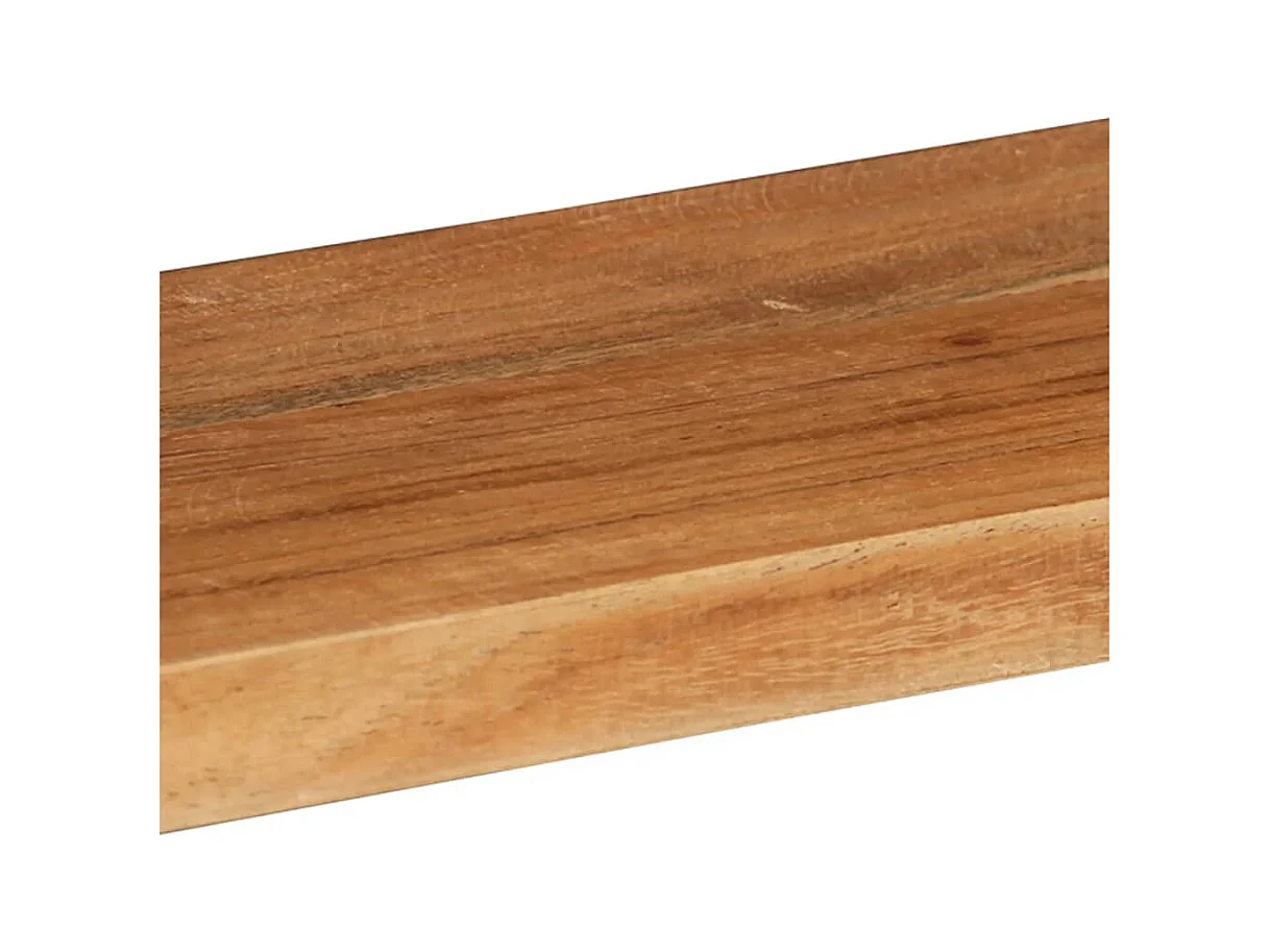 Ensemble d'étagères murales cube 3 pcs Bois d'acacia solide