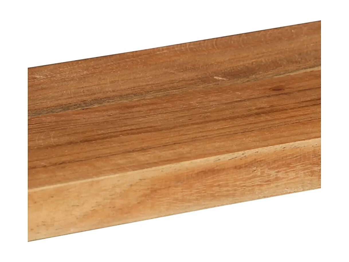 Ensemble d'étagères murales cube 3 pcs Bois d'acacia solide