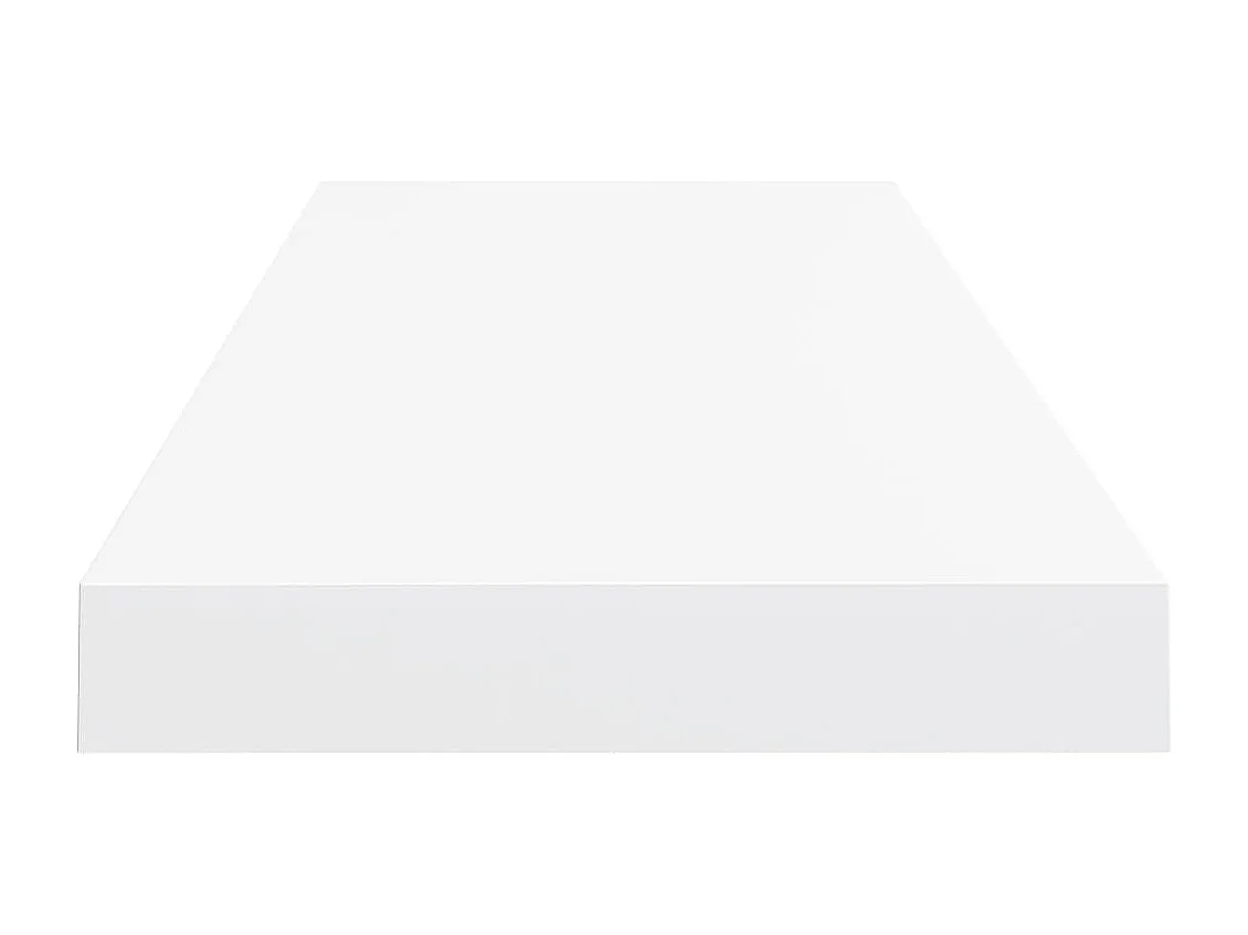 Étagères murales flottantes 4 pcs blanc 80x23,5x3,8 cm MDF