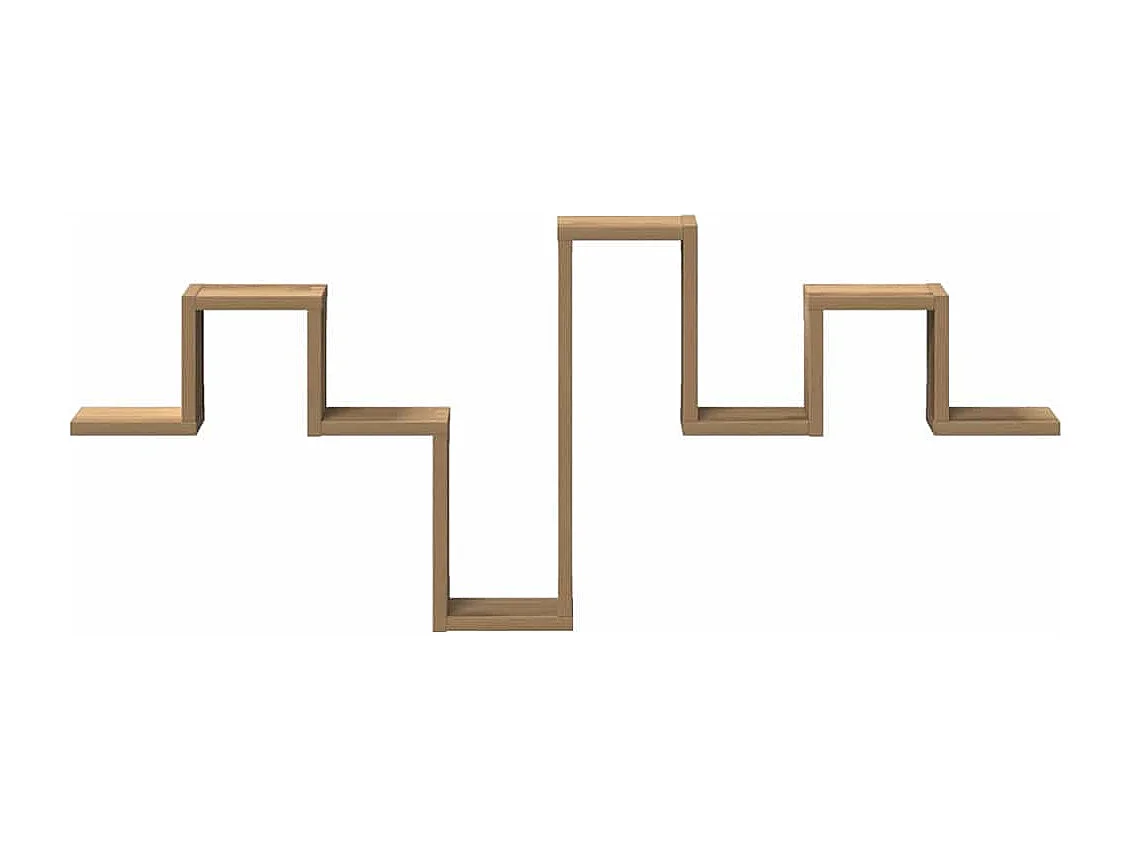 Étagère murale en chêne artisan de 104,5x10x43 cm en bois d'ingénierie