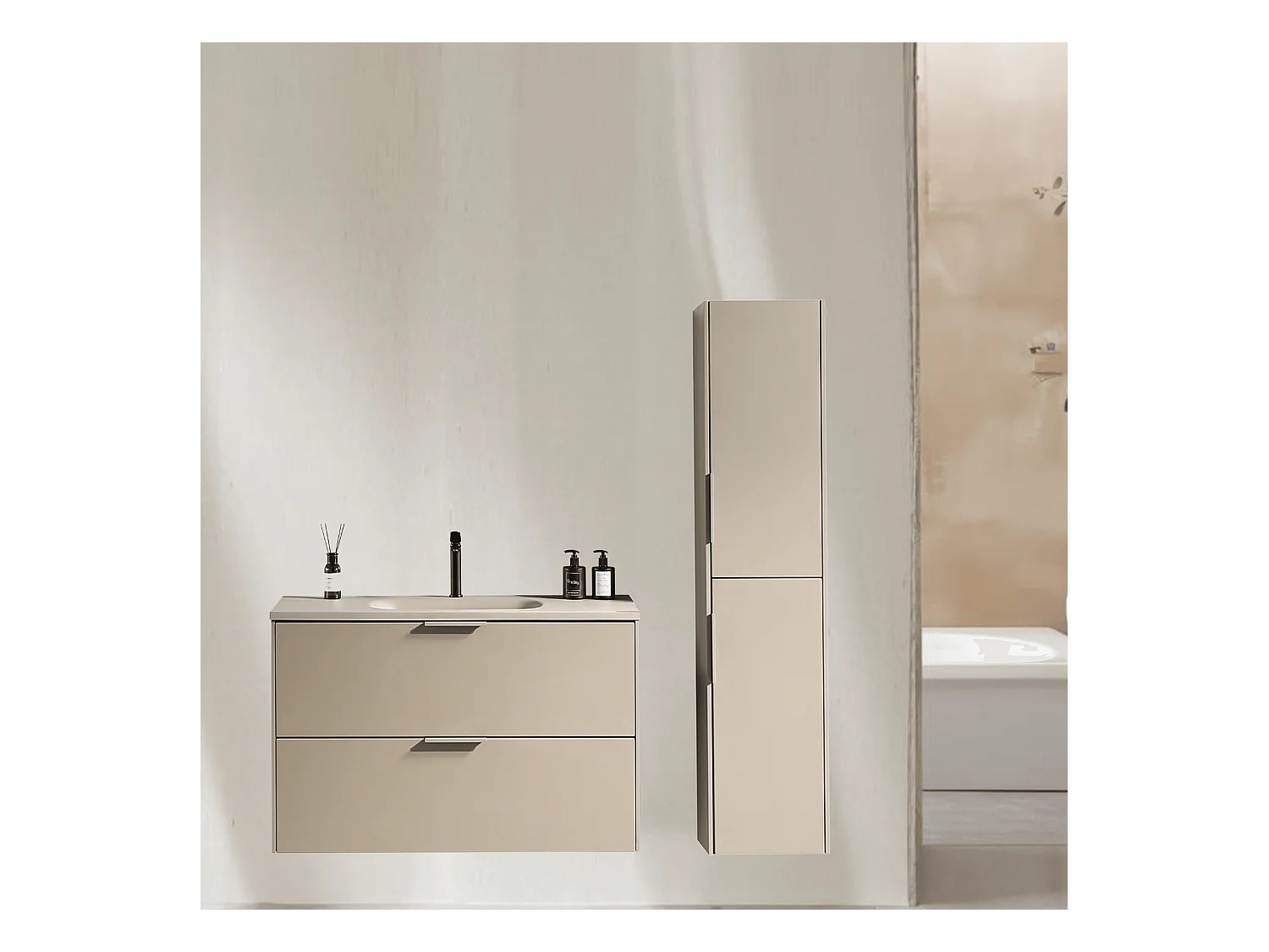 Ensemble de salle de bain lichen 80 cm Aquamila