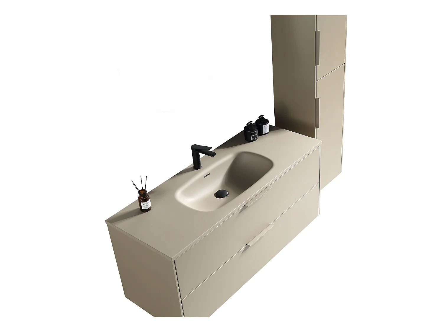Ensemble de salle de bain lichen 80 cm Aquamila