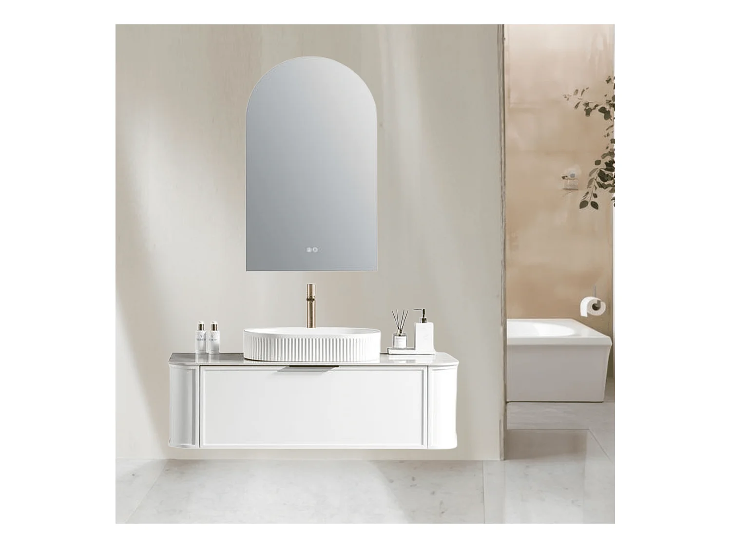 Ensemble de salle de bain 120 cm Aquapari