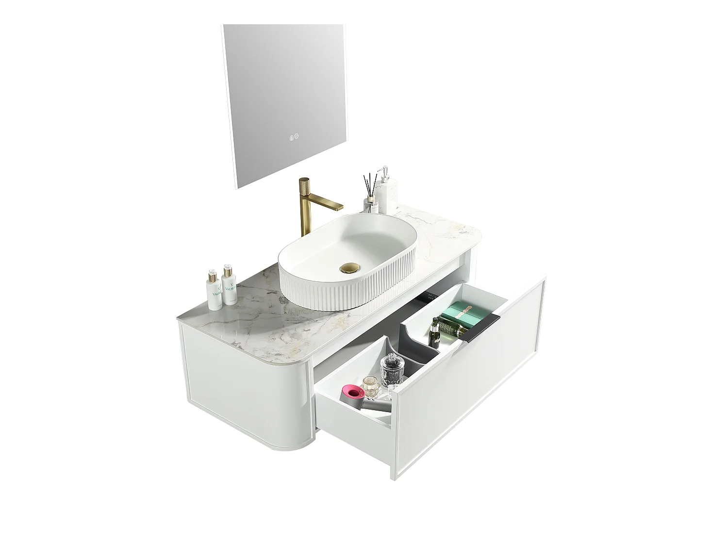 Ensemble de salle de bain 120 cm Aquapari