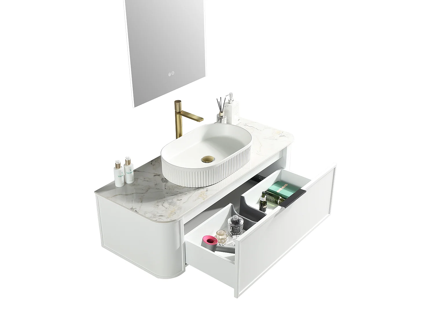 Ensemble de salle de bain 120 cm Aquapari