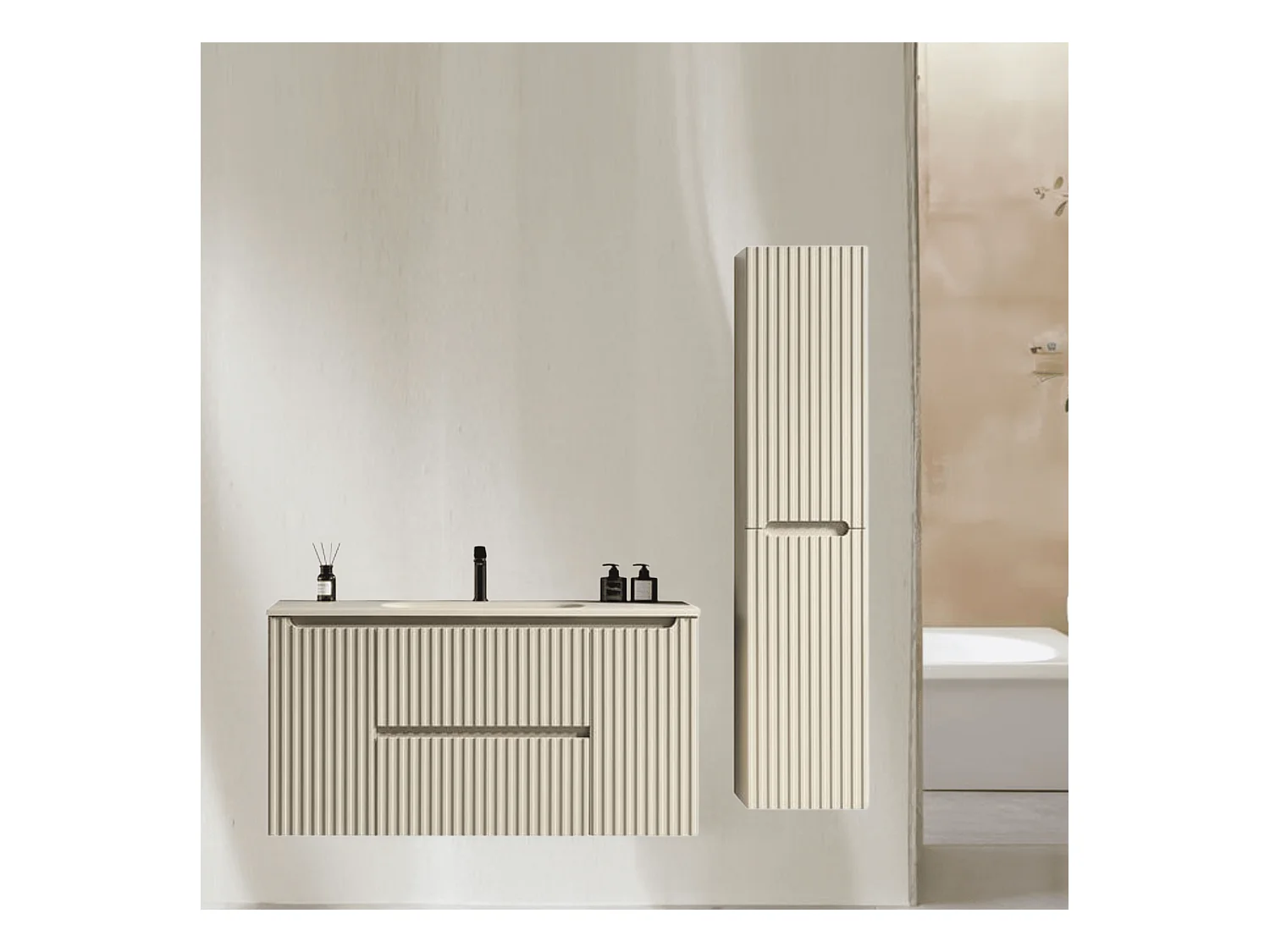 Ensemble de salle de bain 120 cm Aquavenus