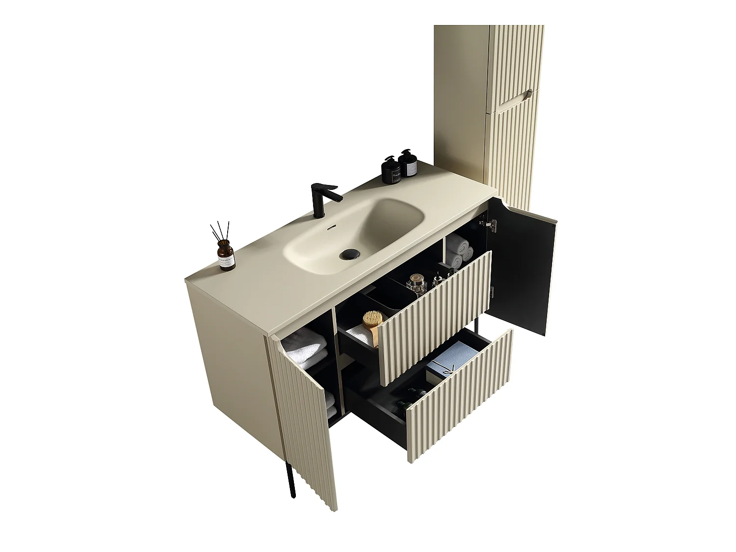 Ensemble de salle de bain 120 cm Aquavenus