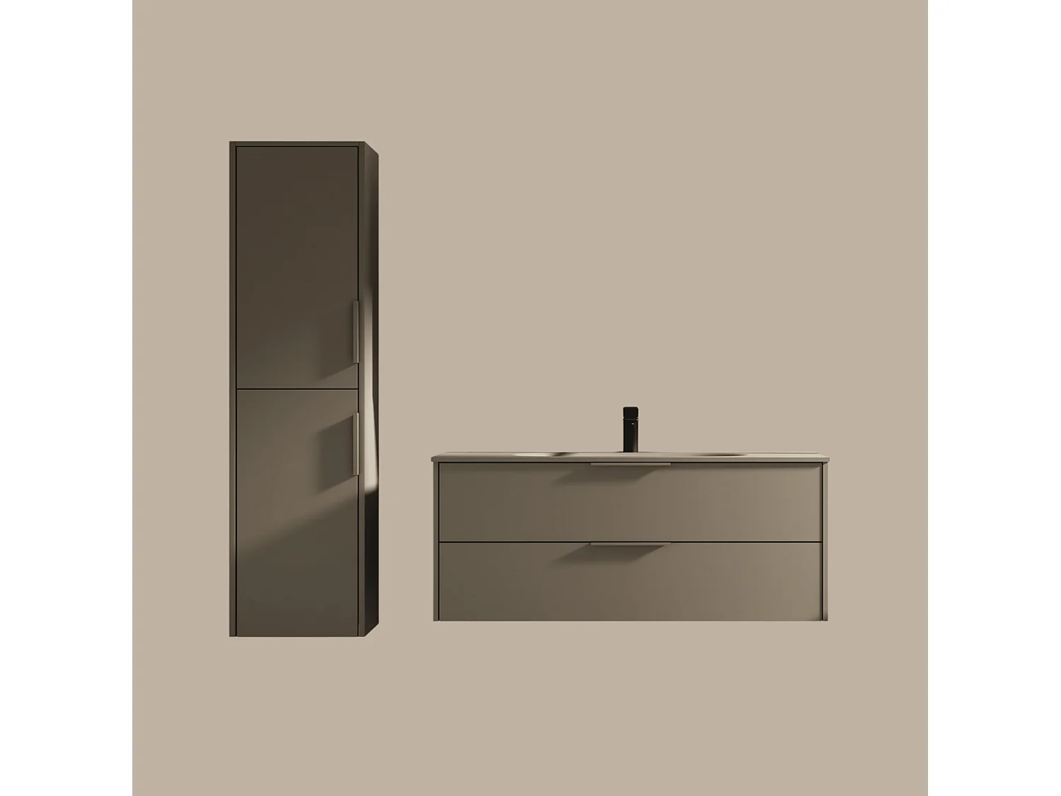 Ensemble de salle de bain lichen 120 cm Aquamila