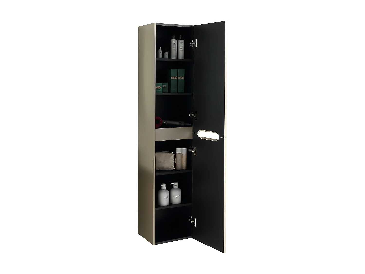 Ensemble de salle de bain 80 cm amande Aquavenus