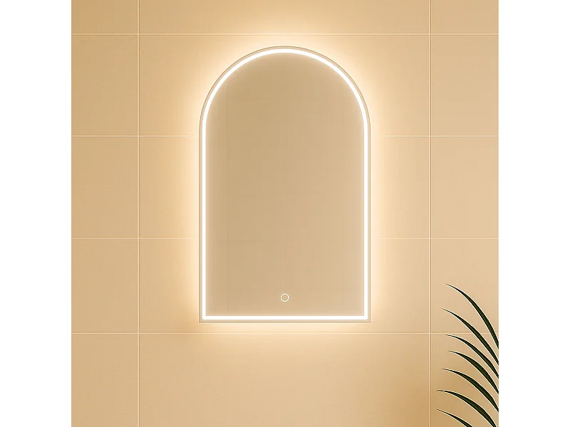 Miroir avec LED intégré 60 cm Aquapari