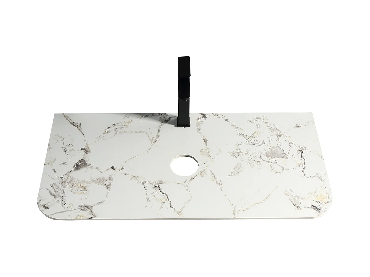 Meuble de salle de bain avec vasque à poser 120 cm Aquapari