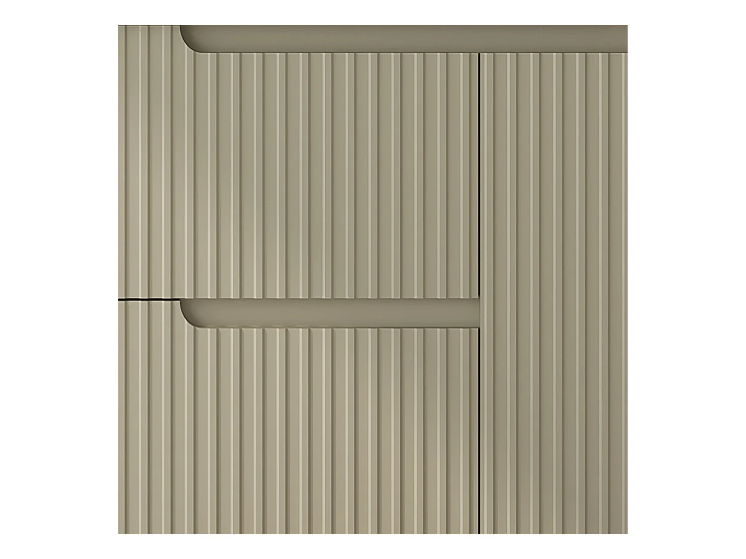 Meuble de salle de bain avec vasque 80 cm amande Aquavenus