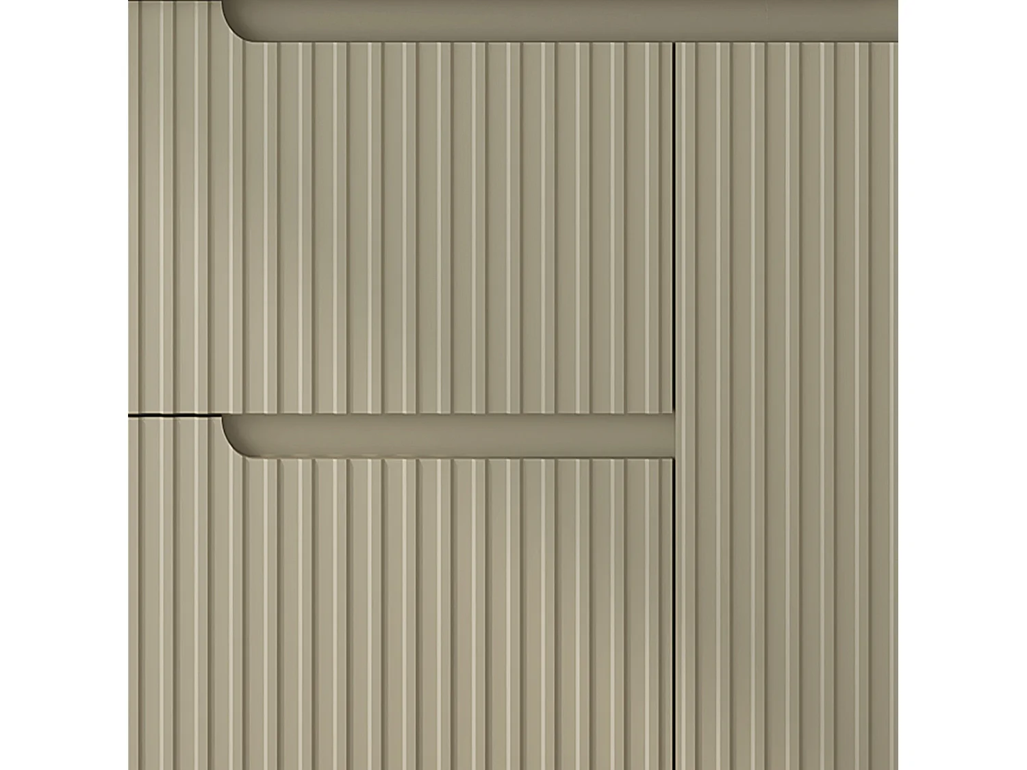 Meuble de salle de bain avec vasque 80 cm amande Aquavenus