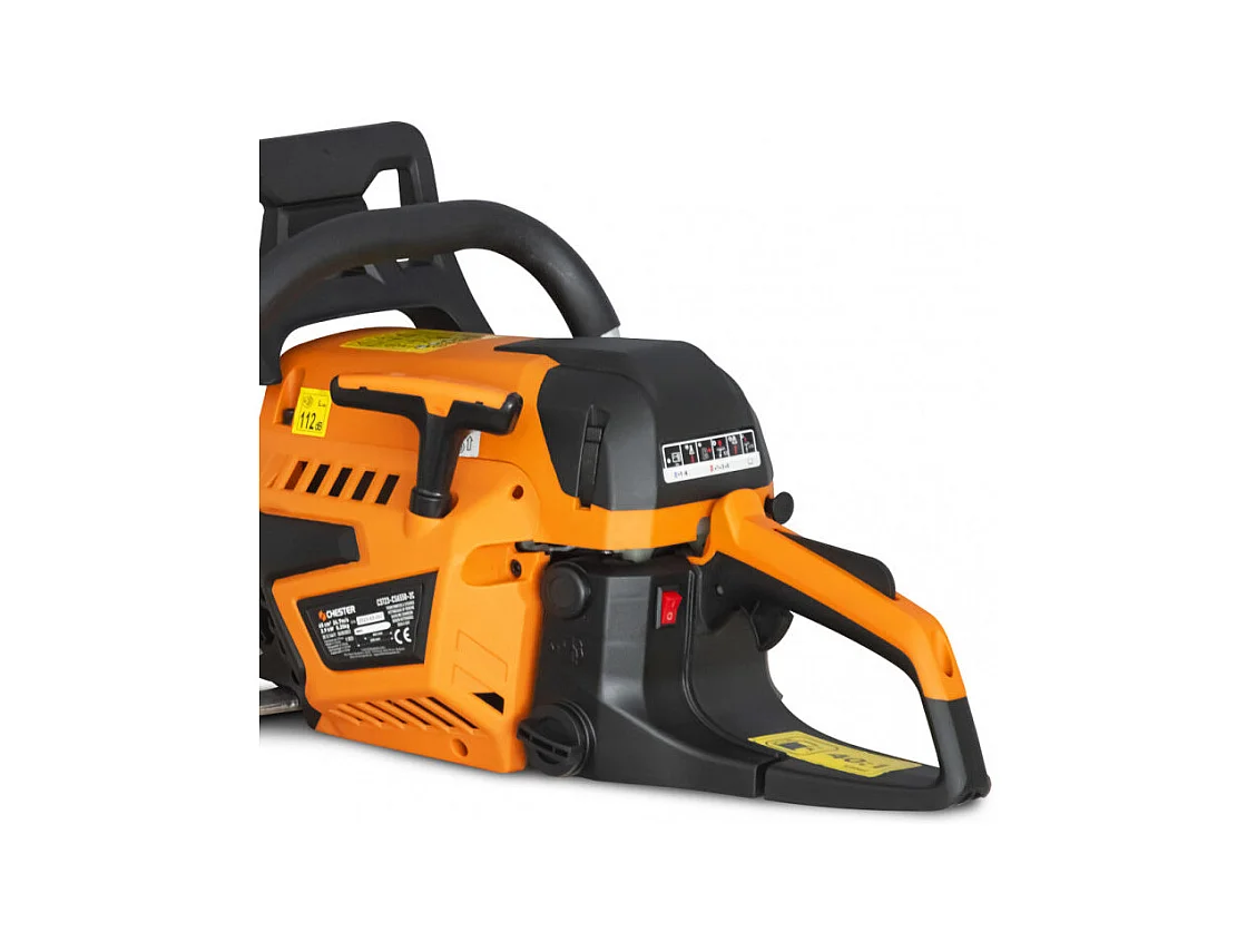 Tronçonneuse thermique 65 cm³ - guide 50cm - 2 chaînes - CHESTER