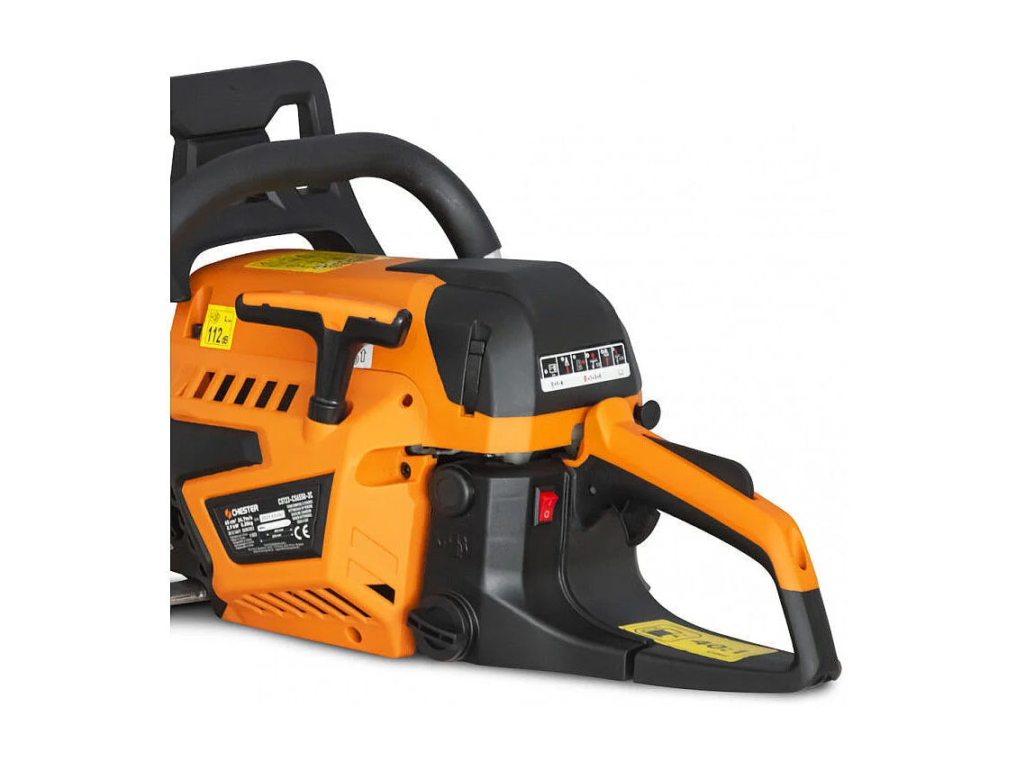 Tronçonneuse thermique 65 cm³ - guide 50cm - 2 chaînes - CHESTER