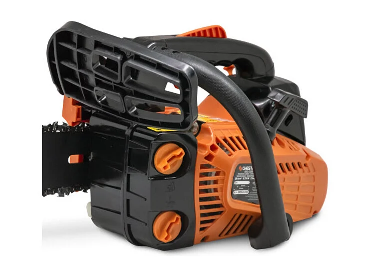 Tronçonneuse d'élagage thermique 25,4 cm³ - guide 30 cm - 2 chaînes - CHESTER