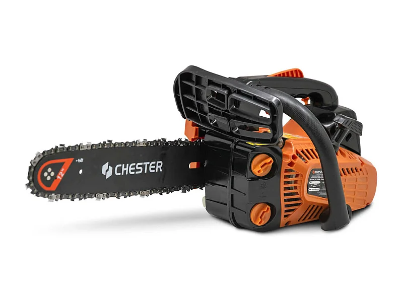 Thermische snoeikettingzaag 25,4 cm³ - geleider 30 cm - 2 kettingen - CHESTER