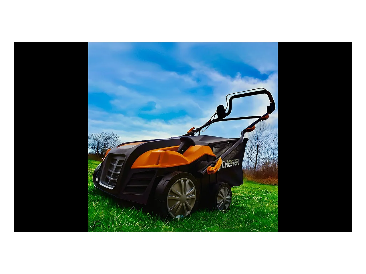 Scarificateur émousseur électrique 2 en 1 pour pelouse - 1800w - 40cm - CHESTER