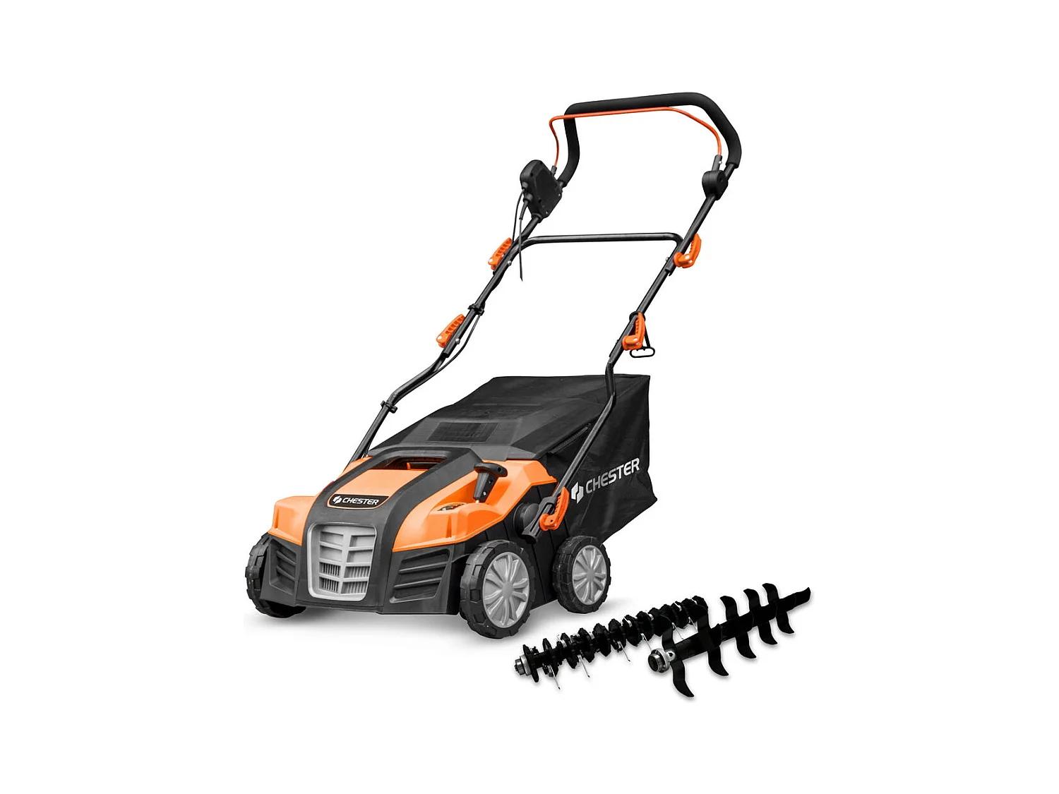 Scarificateur émousseur électrique 2 en 1 pour pelouse - 1800w - 40cm - CHESTER