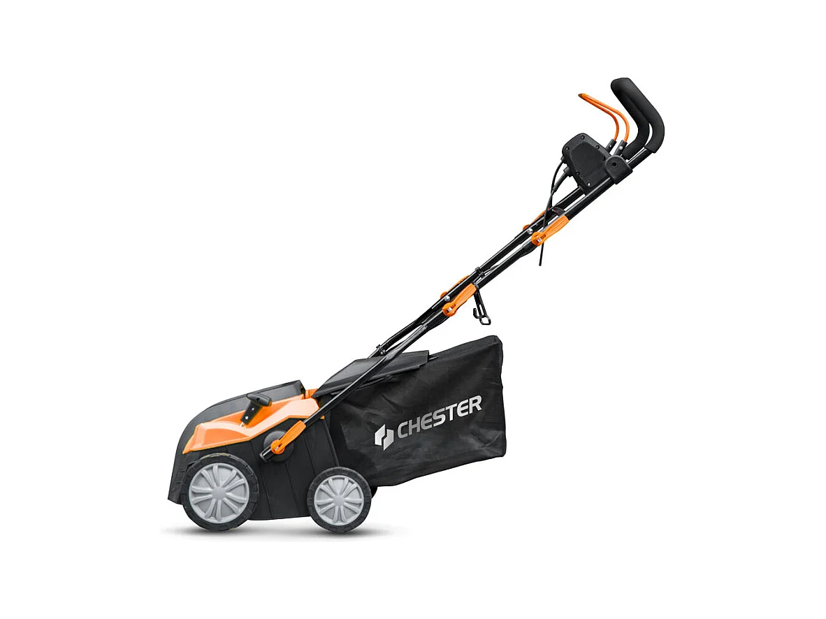 Scarificateur émousseur électrique 2 en 1 pour pelouse - 1800w - 40cm - CHESTER