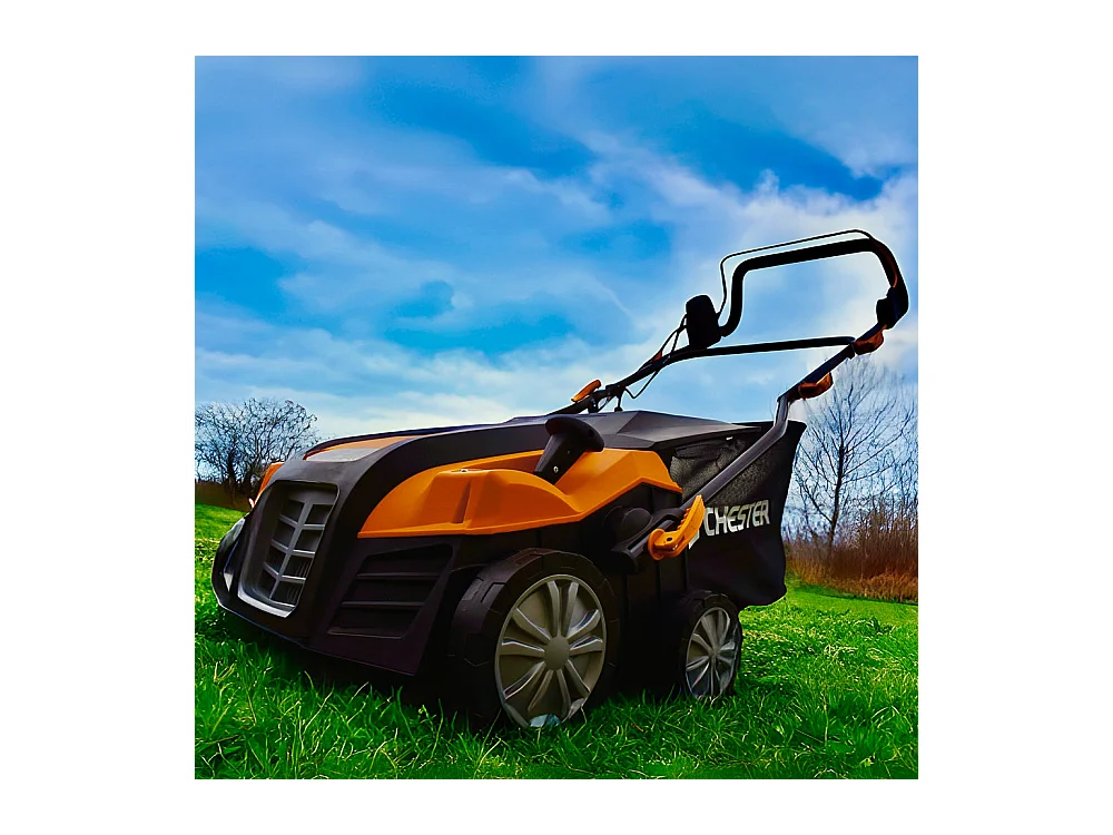 Scarificateur émousseur électrique 2 en 1 pour pelouse - 1800w - 40cm - CHESTER