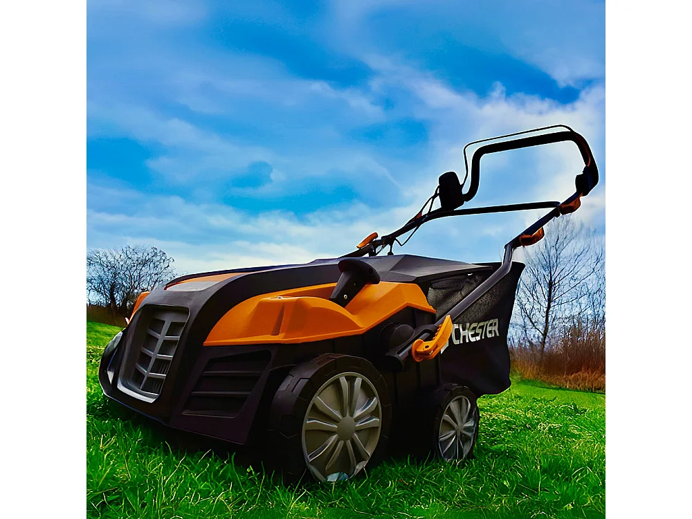 Scarificateur émousseur électrique 2 en 1 pour pelouse - 1800w - 40cm - CHESTER