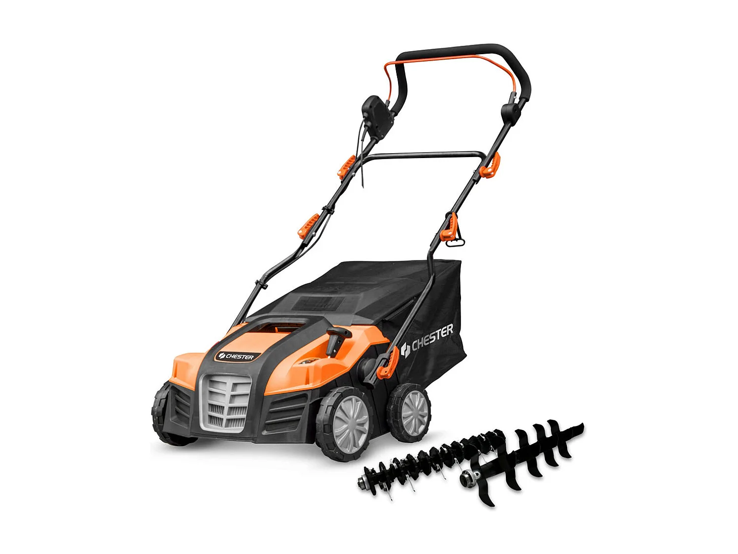 Scarificateur émousseur électrique 2 en 1 pour pelouse - 1800w - 40cm - CHESTER