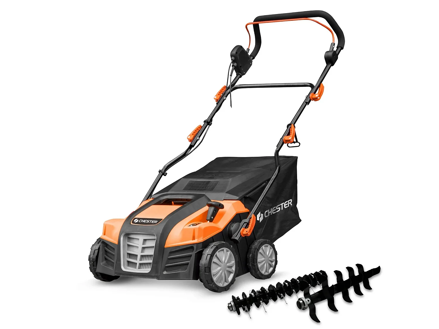 Scarificateur émousseur électrique 2 en 1 pour pelouse - 1800w - 40cm - CHESTER