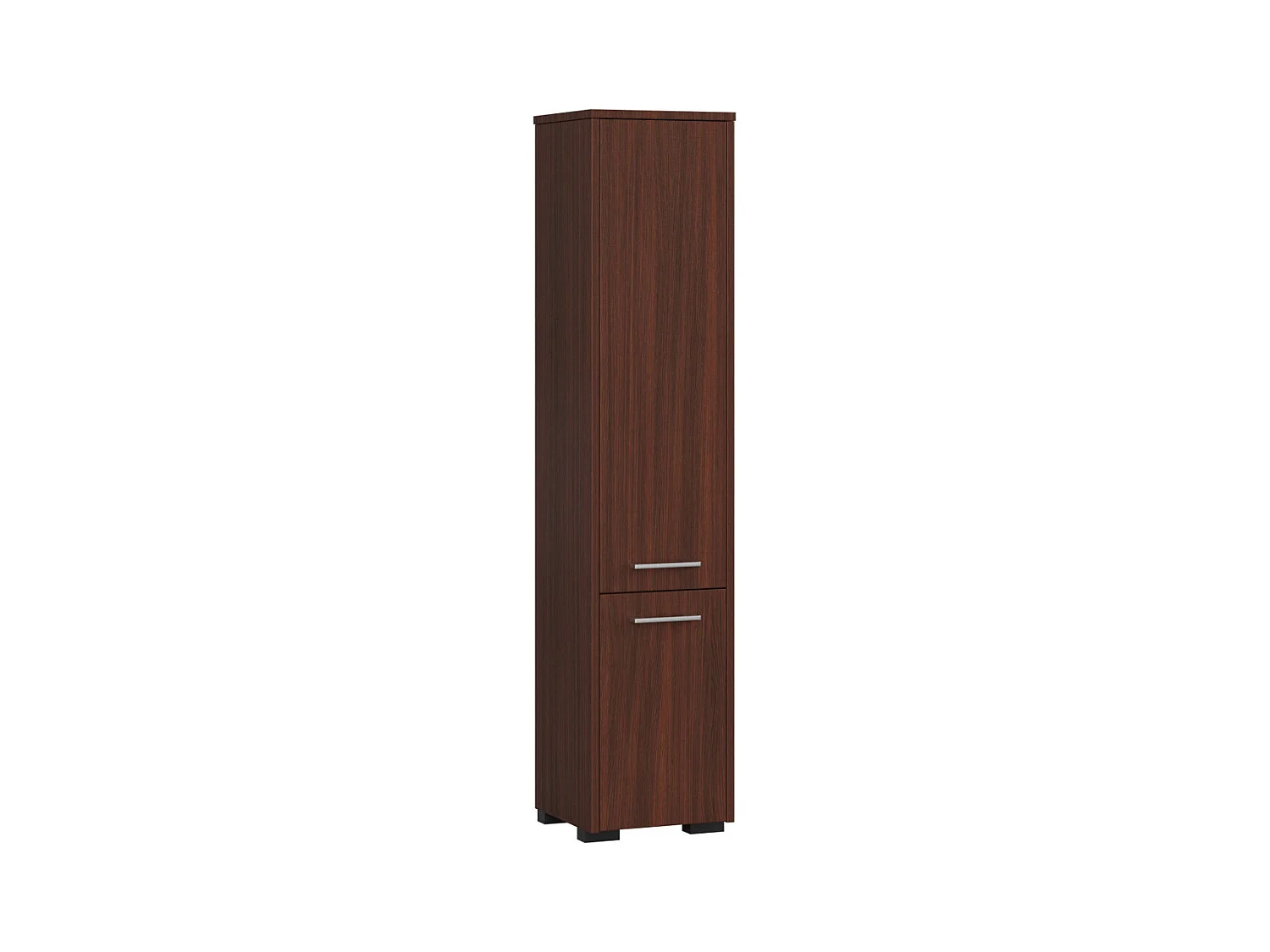 Kolumna łazienkowa, 2 drzwi, 140 x 30 x 30 cm, wenge