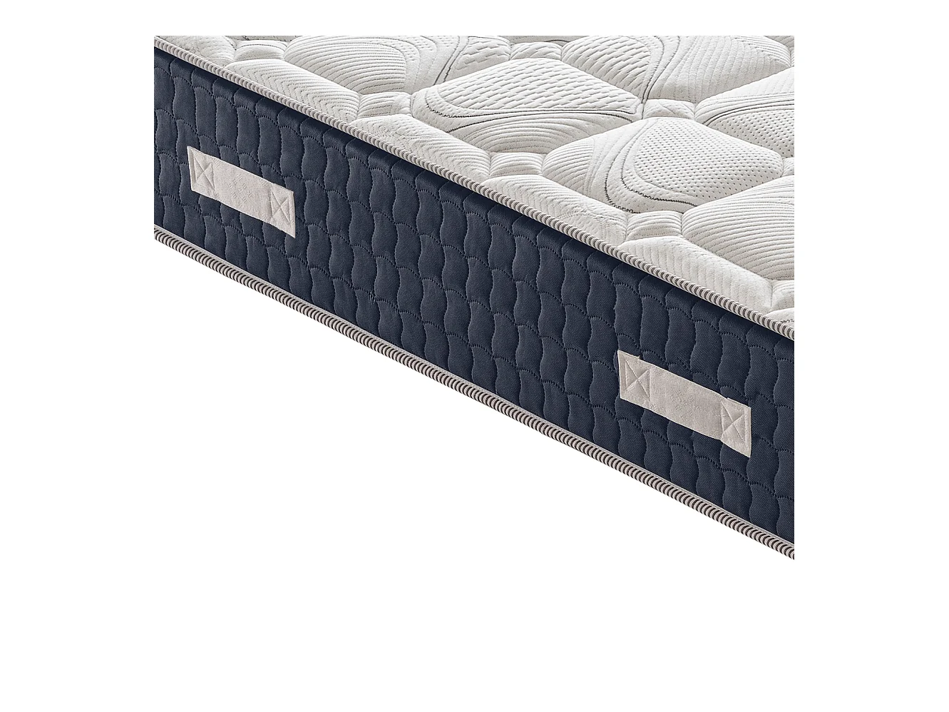 Materac piankowy 80x190 cm - Pianka memory - Grubość 30 cm - 9  stref