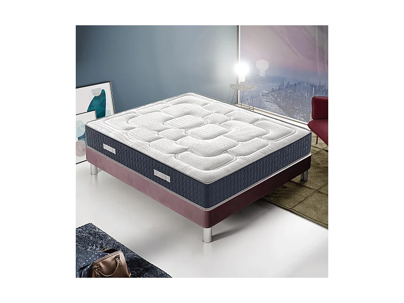 Materac piankowy 140x190 cm - Pianka memory - Grubość 30 cm  Wysoka gęstość