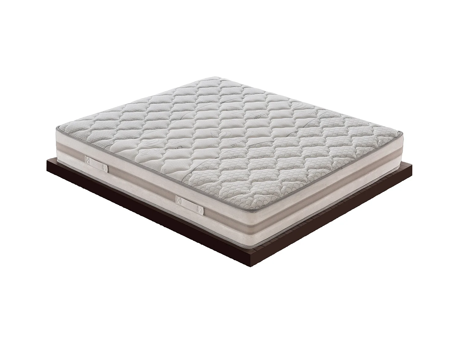 Materac kieszeniowy 160x200 cm - pianka memory - grubość 25 cm - usuwalny