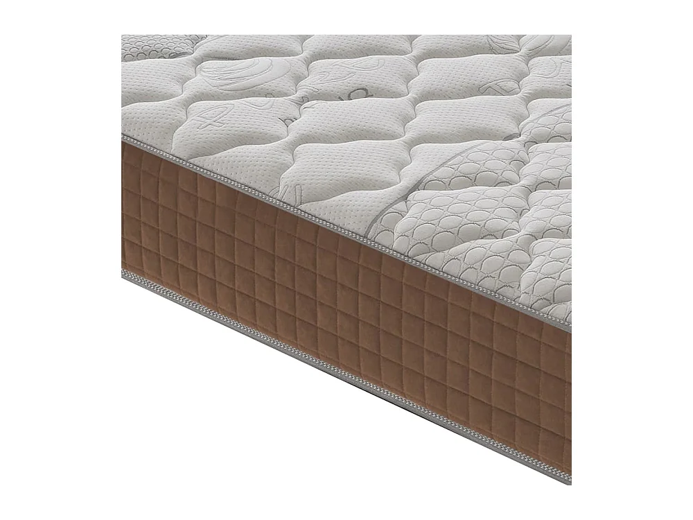 Materac kieszeniowy 200x200 cm - pianka memory - grubość 25 cm