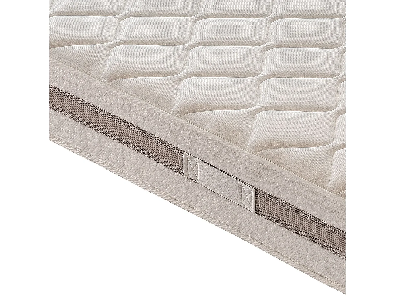 Materac kieszeniowy 160x190 cm - pianka HR - grubość 21 cm