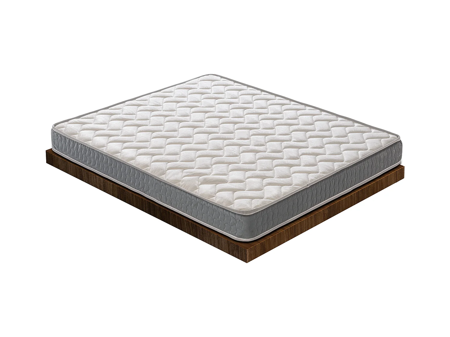 Materac piankowy 200x200 cm Grubość 16 cm - Dwustronny - Model Louvre