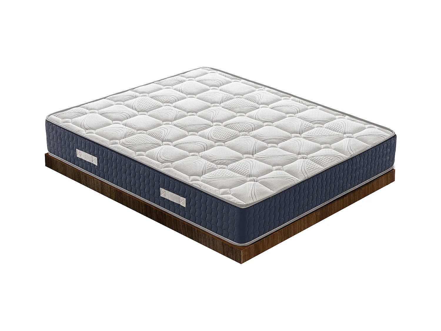 Materac piankowy 120x200 cm - Pianka memory - Grubość 30 cm - 9  stref