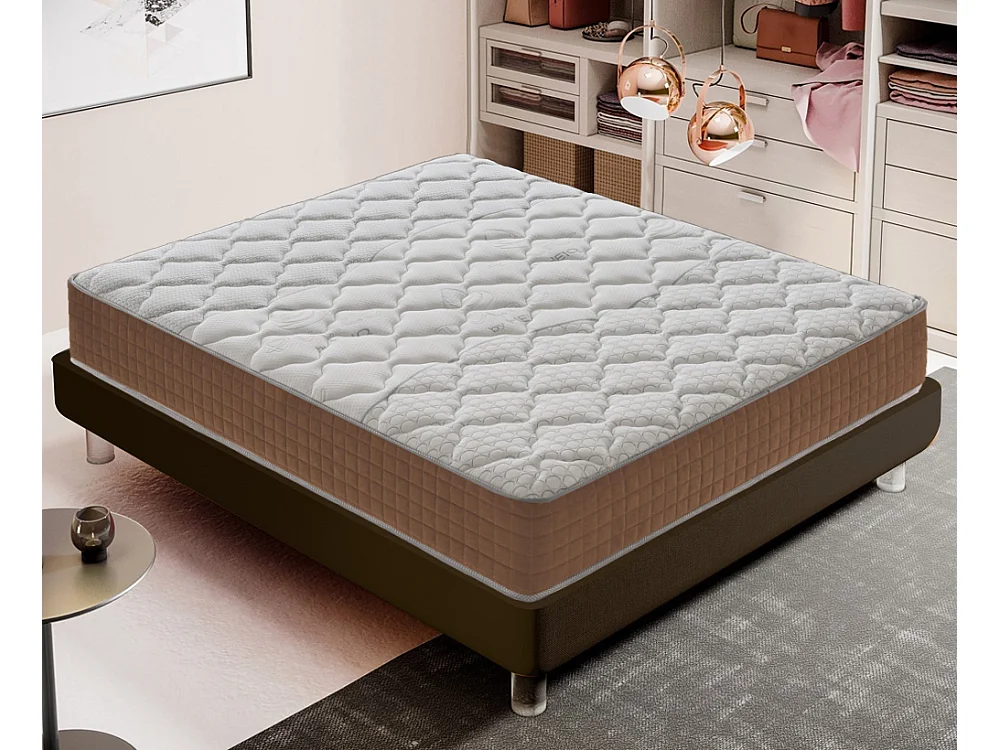 Materac kieszeniowy 80x190 cm - pianka memory - grubość 25 cm