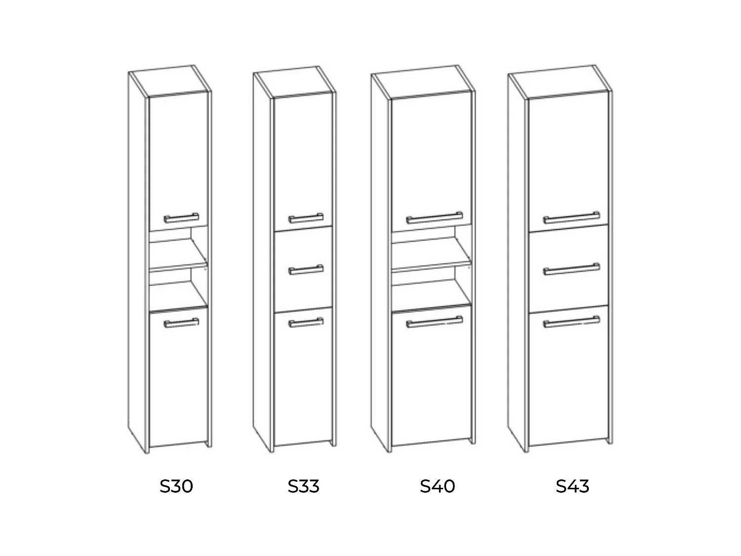 Armoire de salle de bain, Chêne Sonoma, 170 x 30 x 30 cm