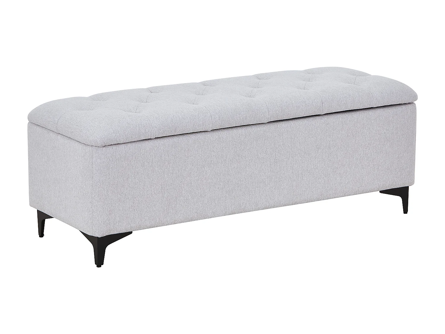 Banc coffre – Tissu – Beige - SABILO