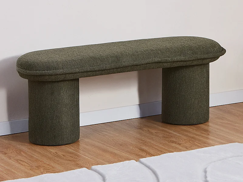 Banc en tissu – Vert - ELAMIU