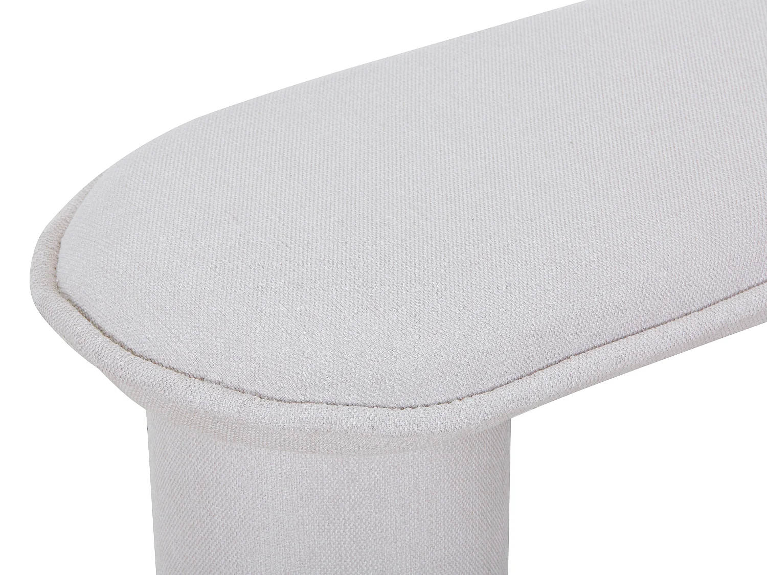 Banc en tissu – Beige - ELAMIU