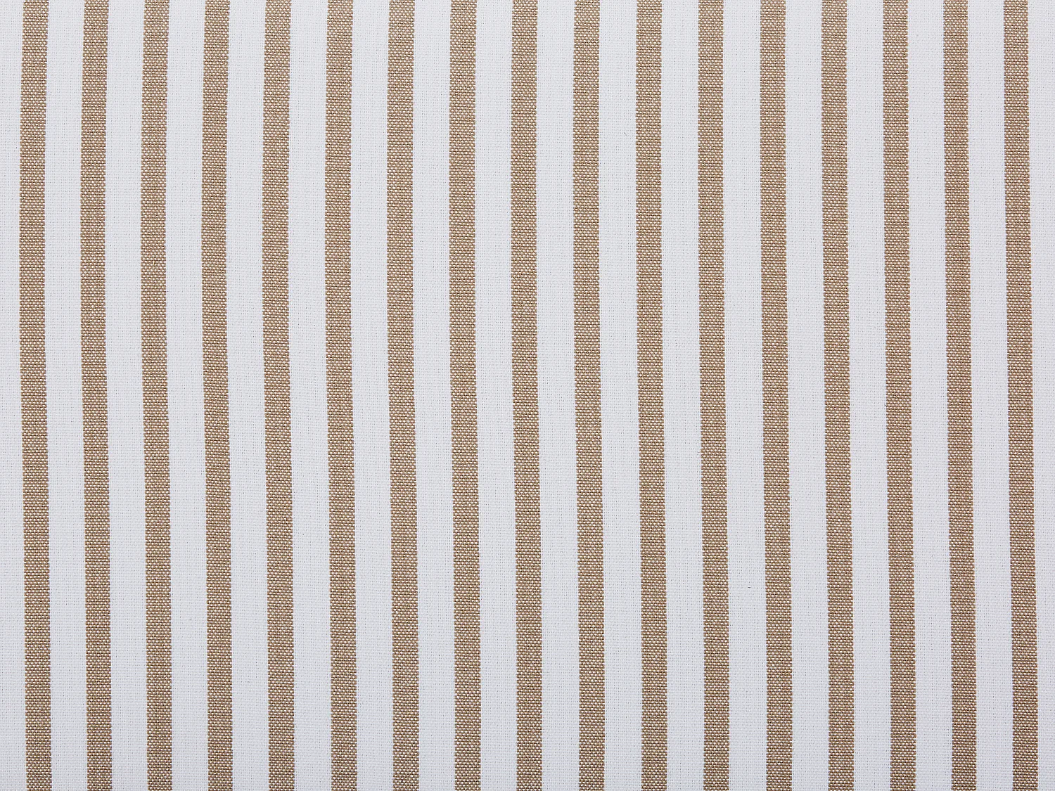 Banc en tissu – Rayé blanc et taupe - ELAMIU